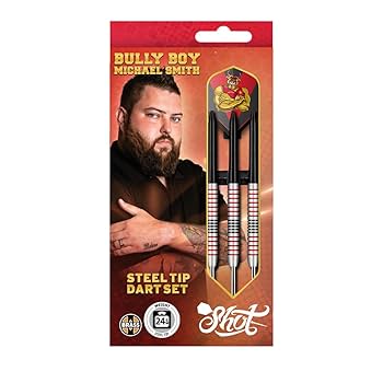 Amazon.co.jp: ショット!マイケル・スミス メッキ真鍮ダーツ 24g